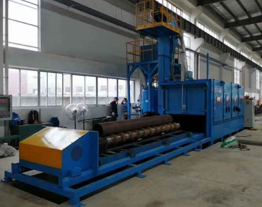 山东喷砂机在管道除锈中的现场施工应用
